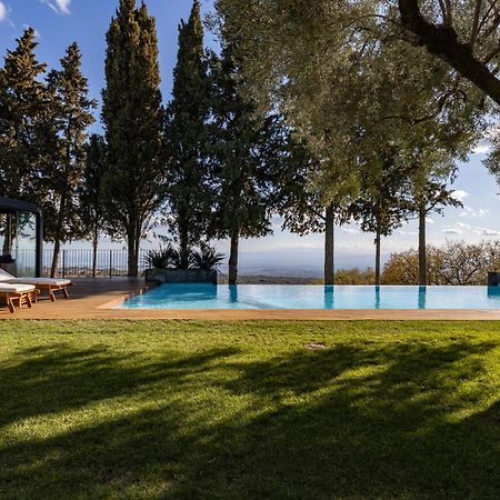 Scialaj Villa Di Lusso Sull'Etna Con Piscina E Vista Mare Ragalna Luaran gambar