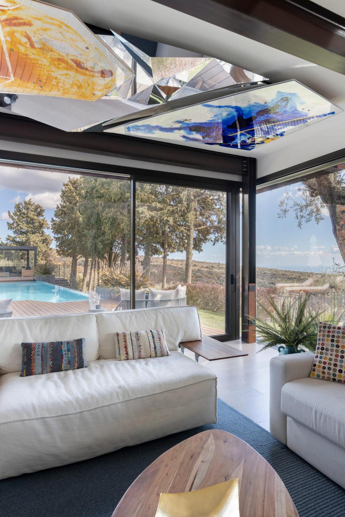 Scialaj Villa Di Lusso Sull'Etna Con Piscina E Vista Mare Ragalna Luaran gambar