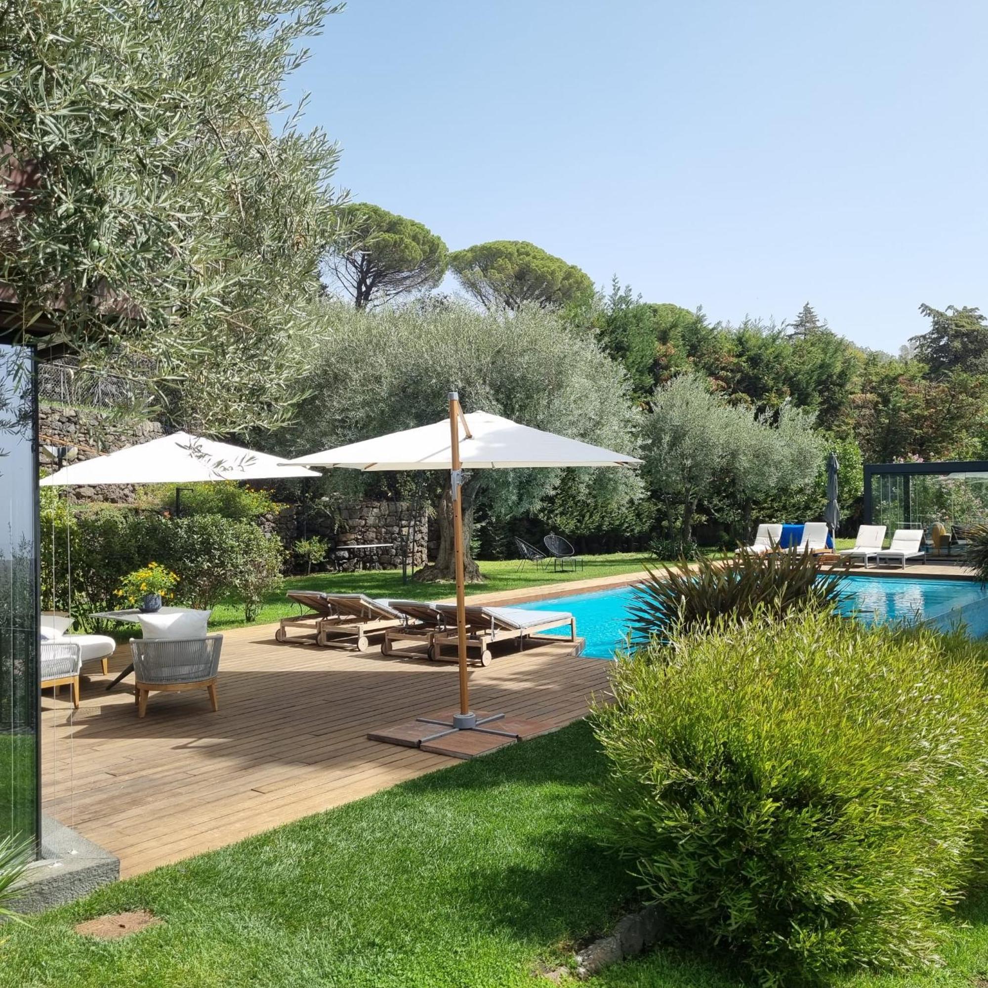 Scialaj Villa Di Lusso Sull'Etna Con Piscina E Vista Mare Ragalna Luaran gambar