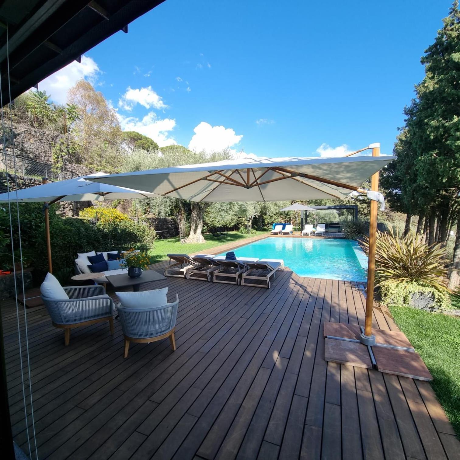 Scialaj Villa Di Lusso Sull'Etna Con Piscina E Vista Mare Ragalna Luaran gambar